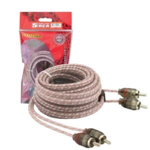 DNA PRO SPEC RCA CABLE 5.0 MTR BLUE 2 TO 2 RCA